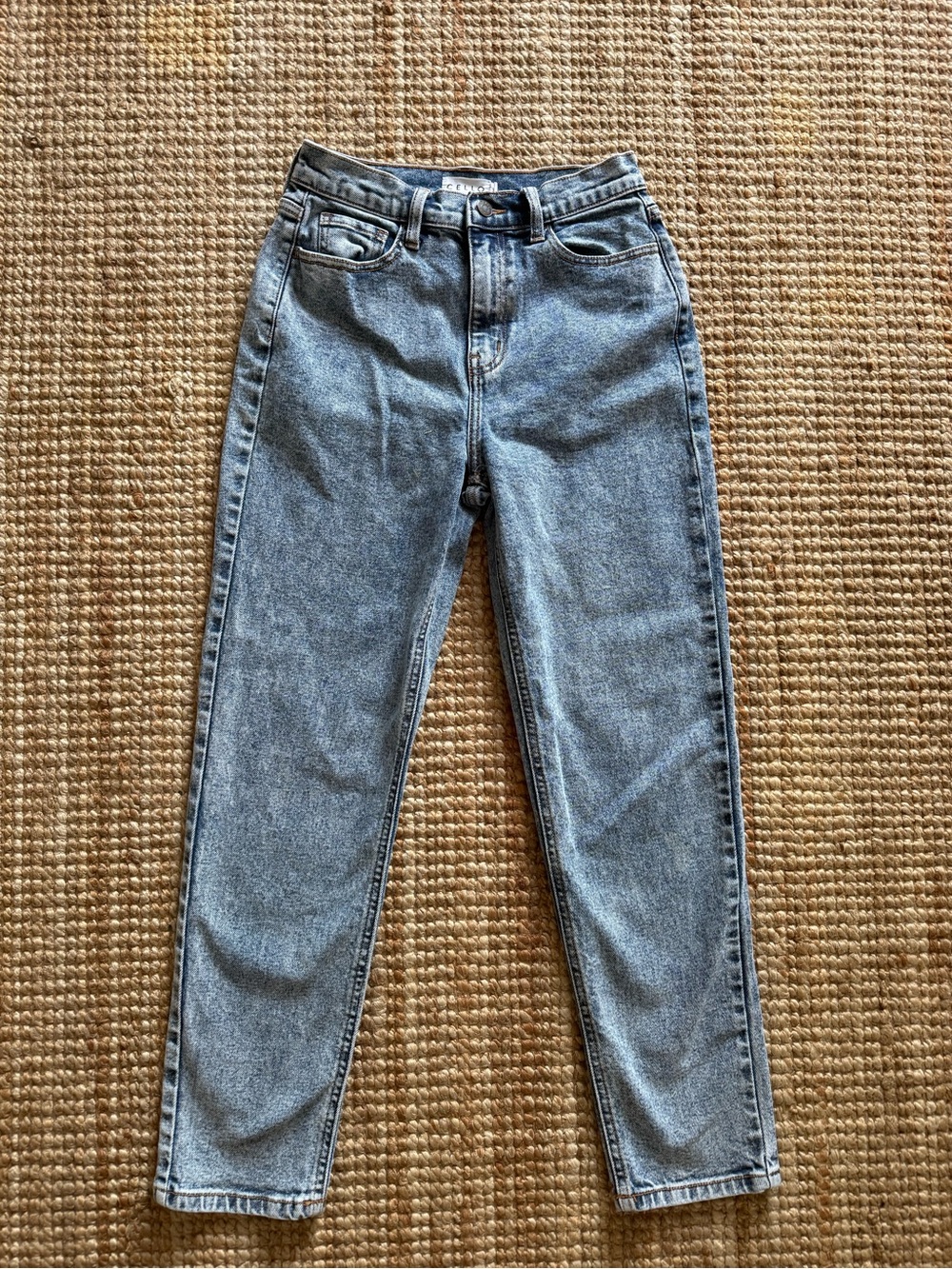 Cello High Rise Straight Leg Jeans SZ 3